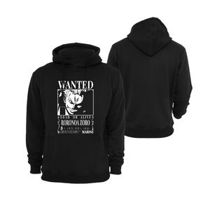 One Piece Roronoa Zoro Wanted Poster Hoodie